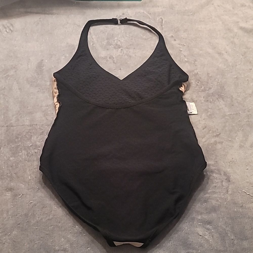 0173. EUC ~ VINTAGE ~ Halterneck Rockabilly ๐ฒ Speedo ~ 16 ~ Black - Picture 5 of 16